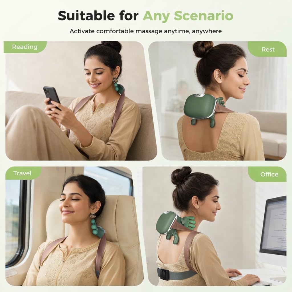 Heat Therapy Neck & Back Massager